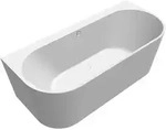 Villeroy & Boch Vorwand-Badewanne Oberon 2.0, 1800x800 mm, Stone White, 620 mm...