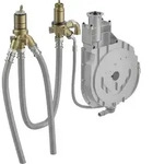 Hansa UP-Rohbauset Bade- und Brausearmatur Hansa 5303 DN20, Wannenrandmontage,