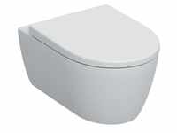Wand-Tiefspül-WC Set mit WC-Sitz „iCon“ geschlossene Form 36 × 37,5 × 53...