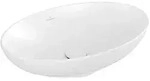 Villeroy & Boch Loop & Friends Aufsatzwaschbecken 560x380mm Oval Stone White