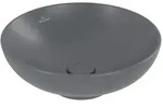 Villeroy & Boch Aufsatzwaschbecken Loop & Friends, Graphite CeramicPlus, 420x420x150