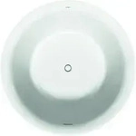 Duravit Badewanne &bdquo;White Tulip&ldquo; freistehend rund ⌀ mm in Wei&szlig;