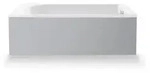 Duravit Badewanne &bdquo;D-Neo&ldquo; rechteck 1800 &times; 800 mm, Fu&szlig;ablauf in Wei&szlig;