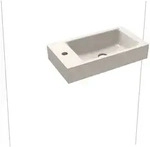 Kaldewei PURO Aufsatz-Handwaschtisch, 550x300 mm, pergamon, Perl-Effekt,...