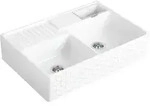 Villeroy & Boch Sp&uuml;lstein Doppelbecken 632391, 895 x 220 x 630 mm, Mosa&iuml;que