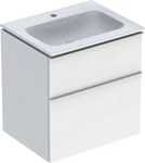 Geberit 502335011, Geberit iCon M&ouml;belwaschtisch, wei&szlig; hochgl&auml;nzend, 60x63x48 cm,