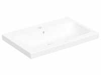 Aufsatzwaschtisch „iCon Light“, rechteckig 75 × 48 cm in weiß alpin