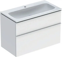 Geberit 502337013, Geberit iCon M&ouml;belwaschtisch Set, wei&szlig; matt, 90x63x48 cm,