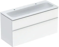 Geberit 502334012, Geberit iCon Set M&ouml;belwaschtisch schmaler Rand, wei&szlig;