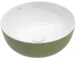 Villeroy & Boch Artis Aufsatzwaschbecken TitanCeram 430x430mm, Rund ohne &Uuml;berlauf