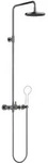 Dornbracht TARA Shower Pipe ohne Handbrause FlowReduce 220 mm - Dark Platinum