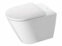 Stand-Tiefspül-WC back to wall „D-Neo“ 37 × 40 × 58 cm mit HygieneGlaze