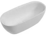 Hoesch Badewanne &bdquo;iSensi&ldquo; Monolith freistehend oval 190 &times; 90 cm, mit...