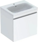 Geberit 501915018, Geberit Renova Plan Set M&ouml;belwaschtisch schmaler Rand, wei&szlig;