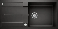 Blanco 525931, BLANCO METRA XL 6 S Einbau: von oben|Farbe: schwarz|Gr&ouml;&szlig;e: 100 &times; 50