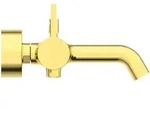 Ideal Standard Badearmatur Aufputz Joy Brushed Gold, Ausladung 207 mm, Kartusche &Oslash;