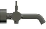 Ideal Standard Badearmatur Aufputz Joy, Magnetic Grey, DN 15, Ausladung 207 mm,