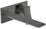 Ideal Standard Wand-Waschtischarmatur Conca A7372A5, eckige Rosette, Magnetic Grey