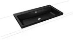 Kaldewei PURO Aufsatzwaschtisch, schwarz matt 100, 900x460 mm, Randh&ouml;he 40 mm,...