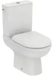StandWC-Kombipaket Exacto, ohne Sp&uuml;lrand, mit Softclosing, 365x620x780mm, Wei&szlig;