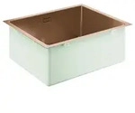 Edelstahlsp&uuml;le K700 Unterbau 31574_1, Modell: K700U 60-S 55/45 1.0, Montageart: