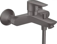 Hansgrohe 71740340, Hansgrohe Talis E Einhebel-Wannenmischer Aufputz, Brushed Black