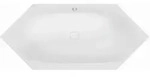 Hoesch Badewanne &bdquo;iSensi&ldquo; sechseck 205 &times; 90 cm in Wei&szlig;