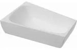 Hoesch Badewanne &bdquo;iSensi&ldquo; Monolith trapez 180 &times; 120 cm, mit Sch&uuml;rze,...