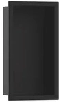 Hansgrohe XtraStoris Original Wandnische mit Rahmen 300&frasl;150&frasl;100, Mattschwarz