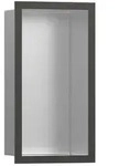 Hansgrohe XtraStoris Individual Wandnische Edelstahl geb&uuml;rstet Brushed Black Chrome
