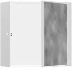Hansgrohe XtraStoris Rock Wandnische mit befliesbarer T&uuml;r, 300 x 300 x 140 mm,