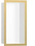 Hansgrohe XtraStoris Individual Wandnische Mattwei&szlig; mit Designrahmen 300x150x100 mm
