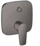 Hansgrohe Talis E Einhebel-Wannenmischer Unterputz, Brushed Black Chrome, 2