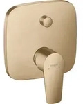 Hansgrohe Talis E Einhebel-Wannenmischer Unterputz, Brushed Bronze, 2...
