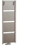 Kermi Design-Heizk&ouml;rper &bdquo;Duett&reg;&ldquo; 93,4 &times; 179,6 cm in glanzsilber Metallic