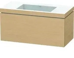 Duravit M&ouml;belset c-shaped Set wandh&auml;ngend wandh&auml;ngend &bdquo;L-Cube&ldquo; 100 &times; 50 &times; 48