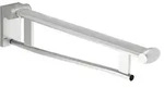KEUCO Plan Care St&uuml;tzklappgriff Waschtisch 650 mm silber-eloxiert/schwarzgrau