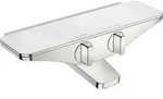 HansaEMOTION Wannen- und Brausearmatur Chrom/Weiss, DN15