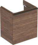 Geberit 500366JR1, Geberit Smyle Square Unterschrank f&uuml;r Waschtisch, Nussbaum