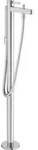 Hansgrohe Finoris Einhebel-Wannenmischer bodenstehend, Chrom, Ausladung 210 mm
