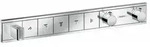 Hansgrohe RainSelect Thermostat Unterputz f&uuml;r 5 Verbraucher mit integriertem