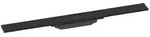 Hansgrohe RainDrain Flex Duschrinne 700 mm, Mattschwarz, h&ouml;henverstellbar um 10 mm,