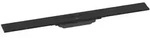Hansgrohe RainDrain Flex Fertigset Duschrinne 800 mm, Mattschwarz