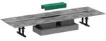 Hansgrohe uBox universal Komplettset f&uuml;r flache Installation 800 mm, 3-seitiger
