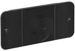 Hansgrohe AXOR One Thermostatmodul Unterputz f&uuml;r 2 Verbraucher, Mattschwarz
