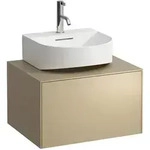 Laufen Waschtischunterbau &bdquo;SONAR&ldquo; 577 &times; 341 &times; 457 mm Gold, mittig