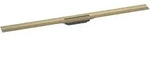 Hansgrohe RainDrain Flex Fertigset Duschrinne 1200 mm, Brushed Bronze