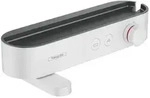 Hansgrohe ShowerTablet Select Wannenthermostat 400 Aufputz, Mattwei&szlig;