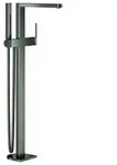 Einhand-Wannenbatterie Plus 23846_3, Bodenmontage, Fertigmontageset f&uuml;r 45984, mit