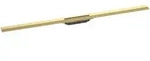 Hansgrohe RainDrain Flex Fertigset Duschrinne 1200 mm, Polished Gold Optic